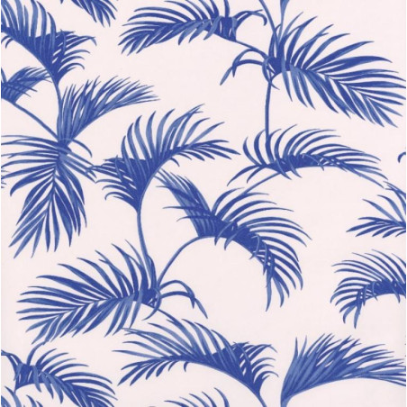 Papier peint Palmes bleu foncé - JUNGLE - Caselio - JUN100036212