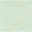Papier peint Pépins Motifs grains de riz jaune/orangé sur fond bleu/vert – JUNGLE - Caselio