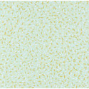 Papier peint Pépins Motifs grains de riz jaune/orangé sur fond bleu/vert – JUNGLE - Caselio