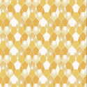 Papier peint Hamac Motifs nids d'abeilles nuance jaune/orange – JUNGLE - Caselio