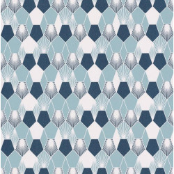 Papier peint Hamac bleu - JUNGLE - Caselio - JUN100016606