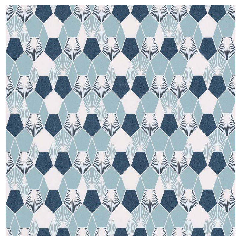Papier peint Hamac bleu - JUNGLE - Caselio - JUN100016606