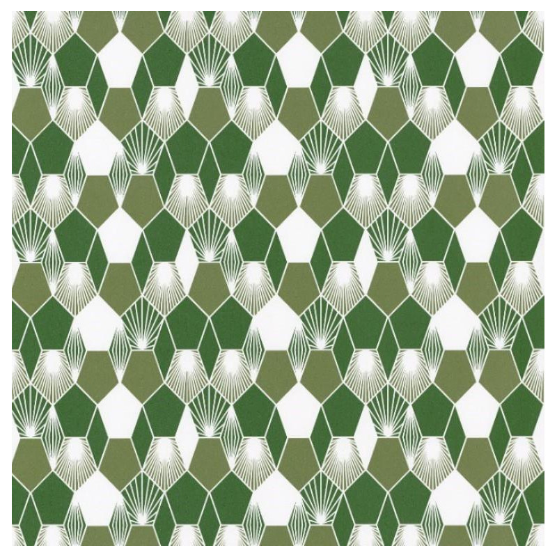 Papier peint Hamac vert - JUNGLE - Caselio - JUN100017333