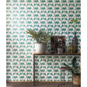 Papier peint Hamac bleu vert - JUNGLE - Caselio - JUN100017707