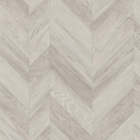 Revêtement PVC - Largeur 4m - Paris white parquet chevrons - Texline Gerflor