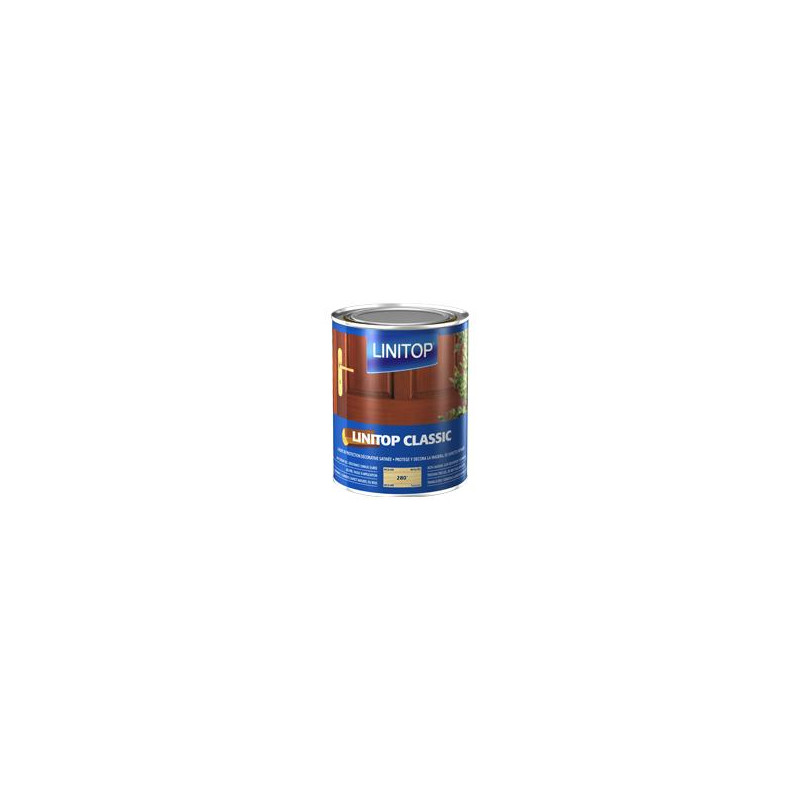 LINITOP CLASSIC 286 chêne moyen - Lasure de protection décorative - 1L