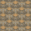 Papier peint intissé FOX TROT marron - Belle Epoque Casadeco