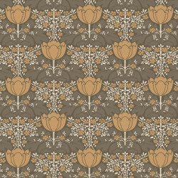 Papier peint Fox Trot marron - BELLE EPOQUE - Casadeco - BEEP82232439
