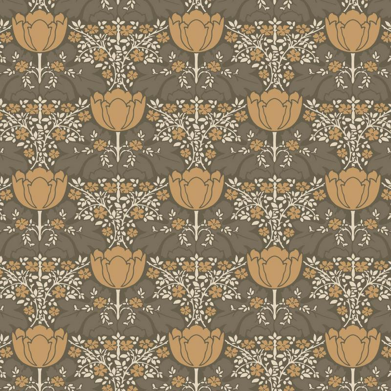 Papier peint Fox Trot marron - BELLE EPOQUE - Casadeco - BEEP82232439
