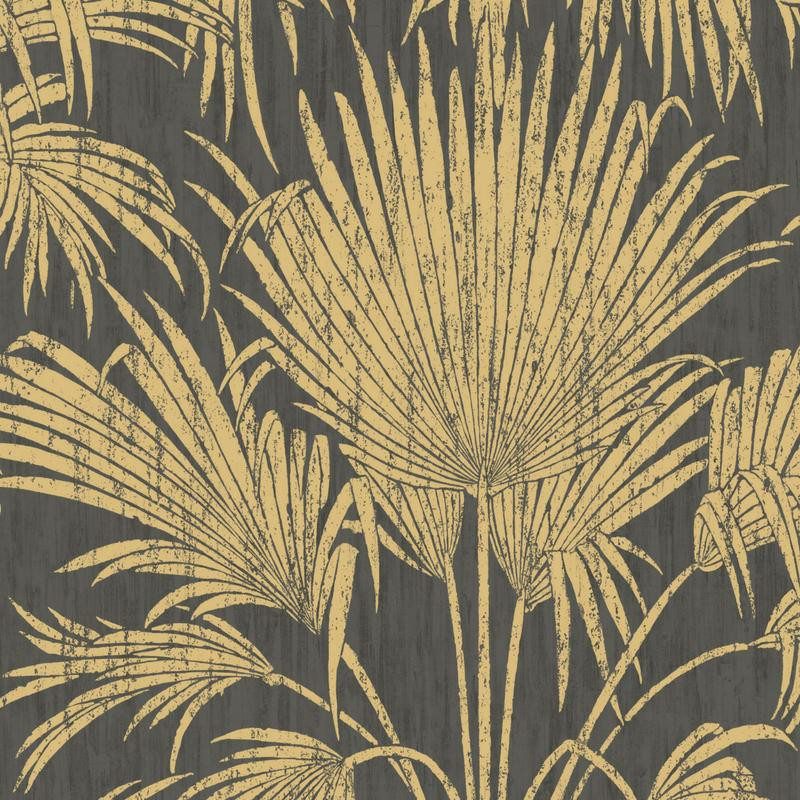 Papier peint Josephine Foil noir et doré - BELLE EPOQUE - Casadeco - BEEP82249502
