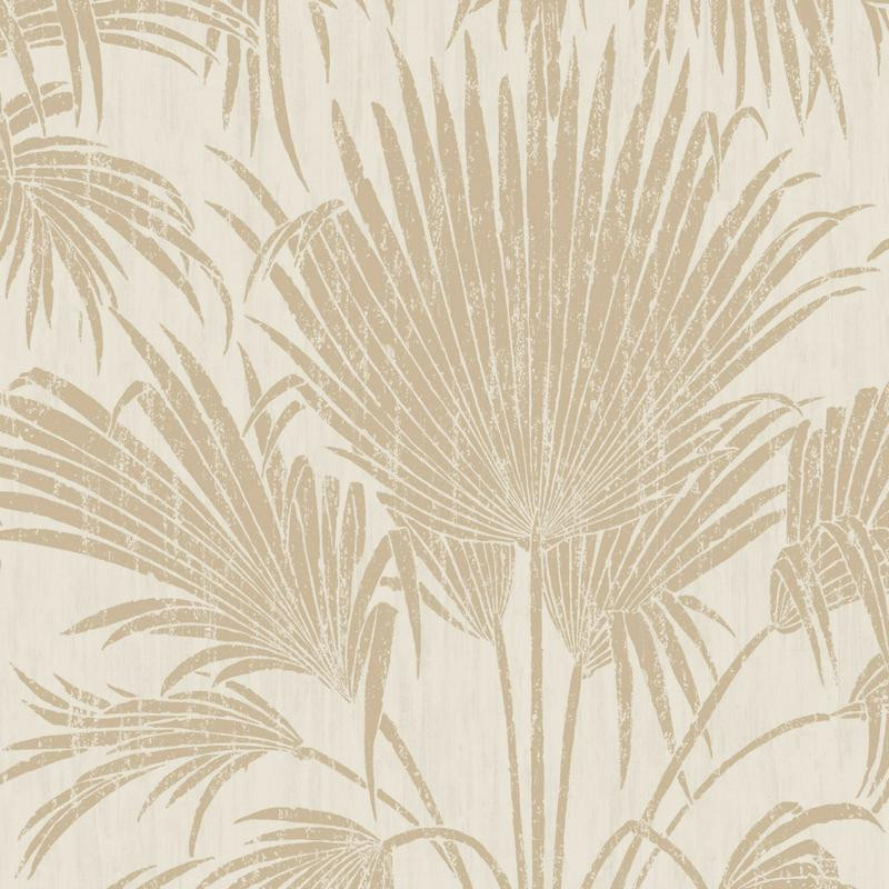 Papier peint intissé JOSEPHINE MAT beige - Belle Epoque Casadeco