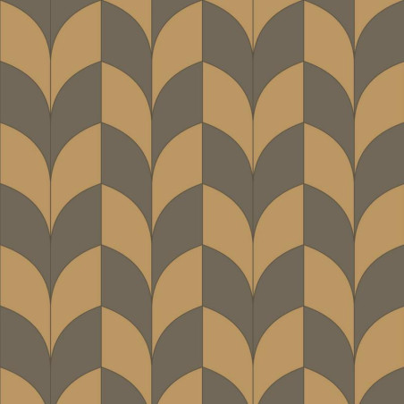 Papier peint Paradoxe marron - BELLE EPOQUE - Casadeco - BEEP82252208