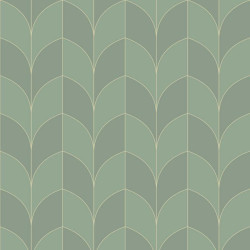 Papier peint Paradoxe vert - BELLE EPOQUE - Casadeco - BEEP82257414