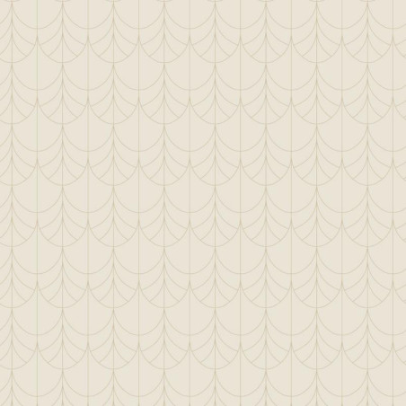 Papier peint Filament beige - BELLE EPOQUE - Casadeco - BEEP82261232