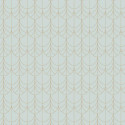 Papier peint intissé FILAMENT bleu - Belle Epoque Casadeco