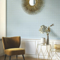 Papier peint Filament bleu - BELLE EPOQUE - Casadeco - BEEP82266129