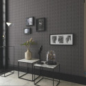 Papier peint Filament noir - BELLE EPOQUE - Casadeco - BEEP82269512