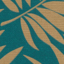 Papier peint Majorelle bleu et or - BARBARA HOME COLLECTION - Rasch - 527599