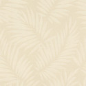 Papier peint intissé Barbara Majorelle feuillage beige - Rasch