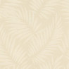 Papier peint intissé Barbara Majorelle feuillage beige - Rasch