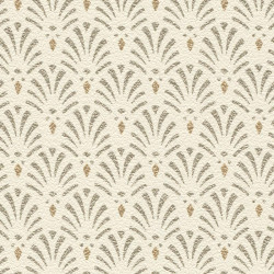 Papier peint Coquilles Art Déco beige - Rasch - 808407