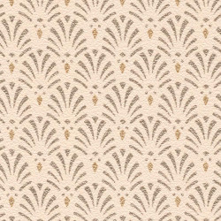 Papier peint Coquilles Art Déco rose pastel - Rasch - 808414
