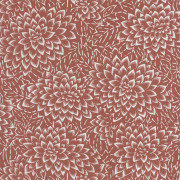 Papier peint floral HANA terracota - HANAMI - Caselio