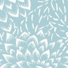 Papier peint floral HANA bleu clair - HANAMI - Caselio
