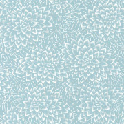 Papier peint floral HANA bleu clair - HANAMI - Caselio