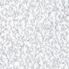 Papier peint cerisier japonais SAKURA gris argent - HANAMI - Caselio