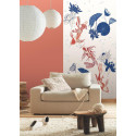Panoramique Carpe Diem bleu et terracotta - HANAMI - Caselio - HAN100428102