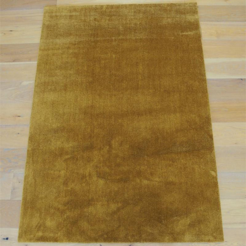 Tapis extra doux uni jaune ocre - FEEL - Balta - Plusieurs Tailles