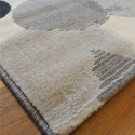 Tapis moderne Ronds gris sur fond écru - Canvas - 120x170cm