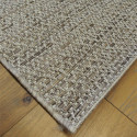 Tapis en cordes effet tressé jonc de mer naturel - 120x170cm - INDY