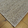 Tapis en cordes effet tressé jonc de mer naturel - 120x170cm - INDY