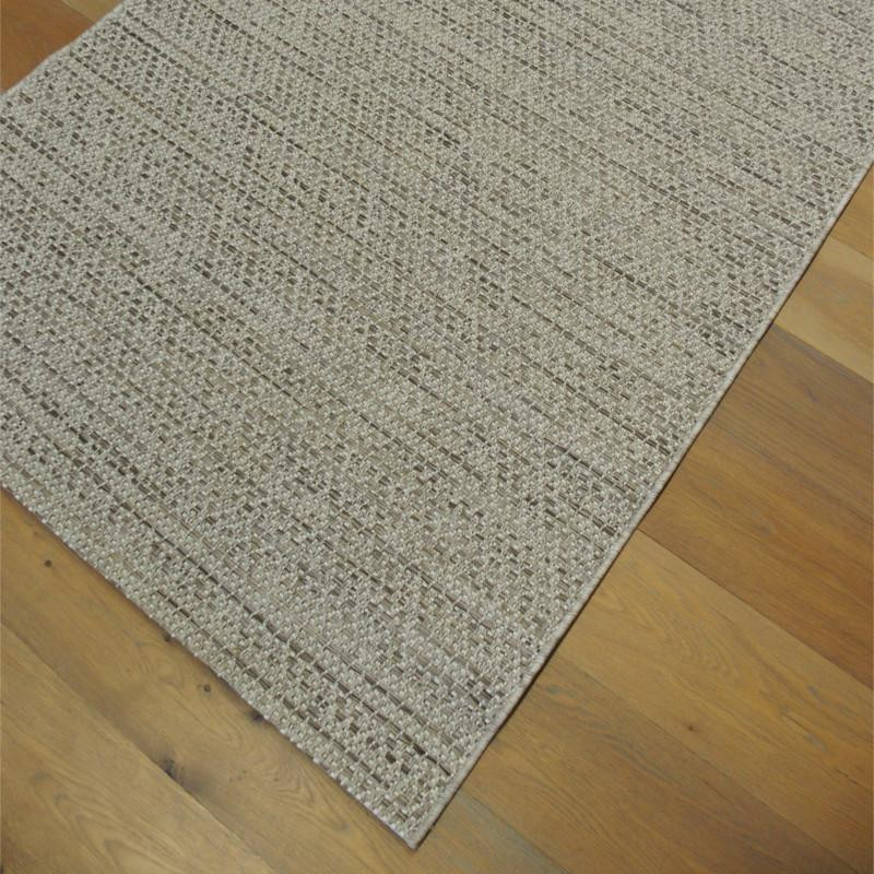 Tapis en cordes effet tressé jonc de mer naturel - 2 tailles - INDY