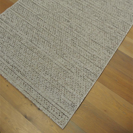 Tapis en cordes effet tressé jonc de mer naturel - 2 tailles - INDY