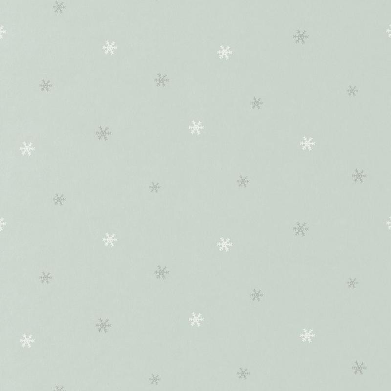 Papier peint Flocon de neige bleu - HAPPY DREAMS - Casadeco - HPDM82836127