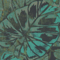 Papier peint Feuilles vert mousse et émeraude - PANAMA - Casadeco - PANA81077509