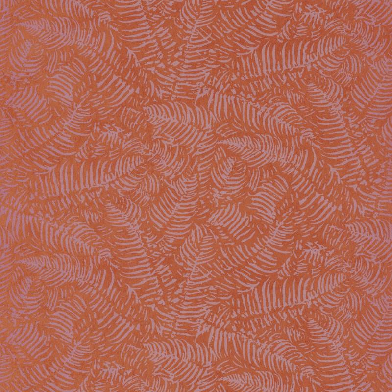 Papier peint Fougères orange - PANAMA- Casadeco - PANA81083613