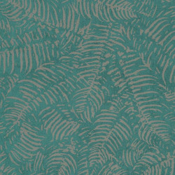 Papier peint Fougères émeraude - PANAMA - Casadeco - PANA81087619