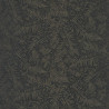 Papier peint FOUGERES noir - PANAMA- Casadeco 