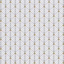 Papier peint Mistinguett noir et blanc - SCARLETT - Caselio - SRL100439025