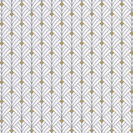 Papier peint Mistinguett noir et blanc - SCARLETT - Caselio - SRL100439025