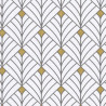 Papier peint MISTINGUETT noir et blanc - SCARLETT - Caselio