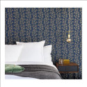 Papier peint Ginkgo bleu nuit et doré - SCARLETT - Caselio - SRL100486062