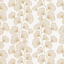 Papier peint GINKGO beige et doré - SCARLETT - Caselio