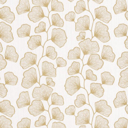 Papier peint Ginkgo beige et doré - SCARLETT - Caselio - SRL100481026