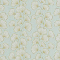Papier peint GINKGO vert d'eau et doré - SCARLETT - Caselio