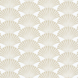 Papier peint Pearl blanc et doré - SCARLETT - Caselio - SRL100490020